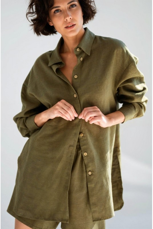 READY TO SHIP Linen shirt in various colors