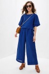 Linen top for women Loose crop blouse with sleeves