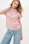 Linen loose top with buttons Women blouse