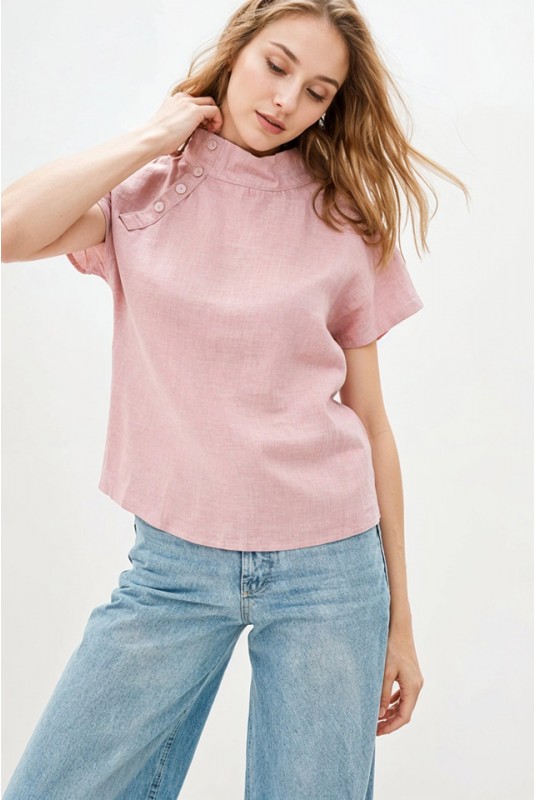 Linen top SUSIE in various colors