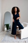 Linen Jumpsuit for Women: Culottes, Sleeveless