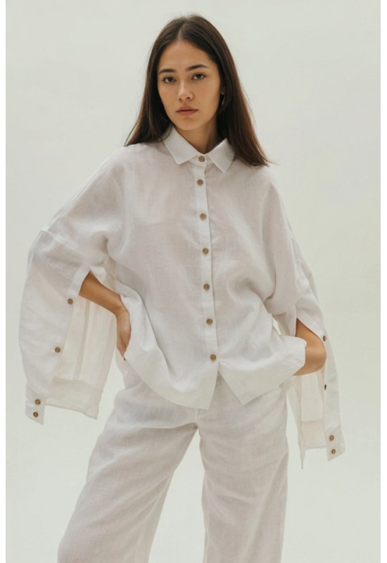 Linen shirt Jasmine in various colors