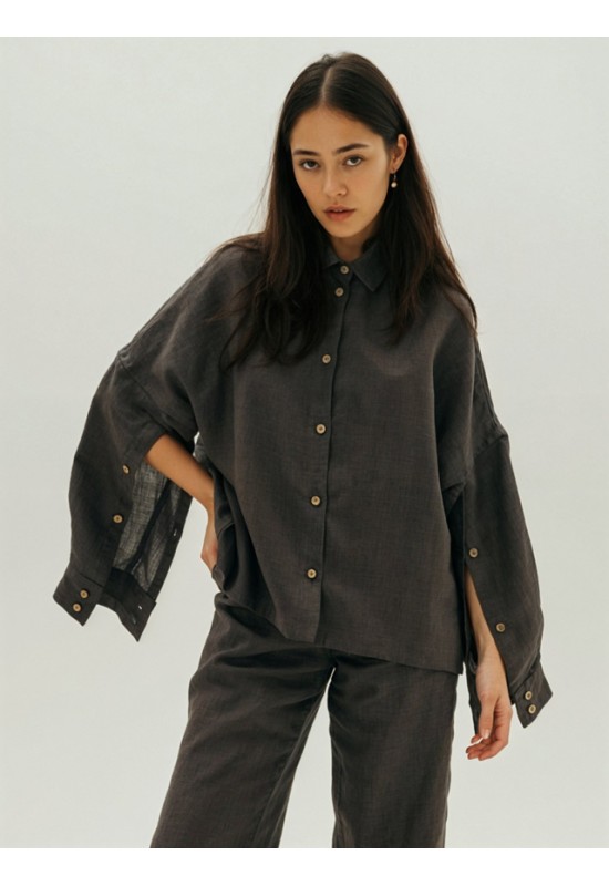 Linen shirt Jasmine in various colors