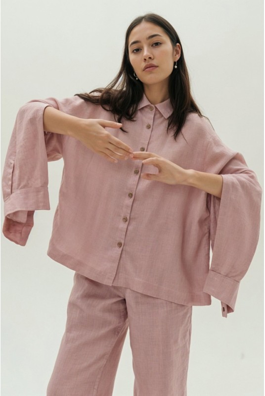 Linen shirt Jasmine in various colors