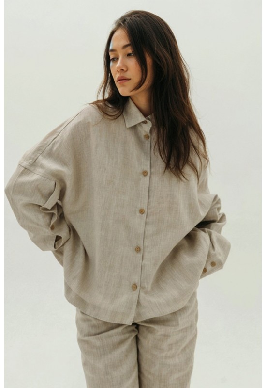 Linen shirt Jasmine in various colors