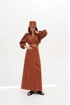 Linen Maxi skirt for women | Wrap High waist skirt