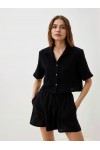 Gauze Muslin shorts | High waist Cotton shorts 