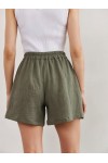 Gauze Muslin shorts | High waist Cotton shorts 