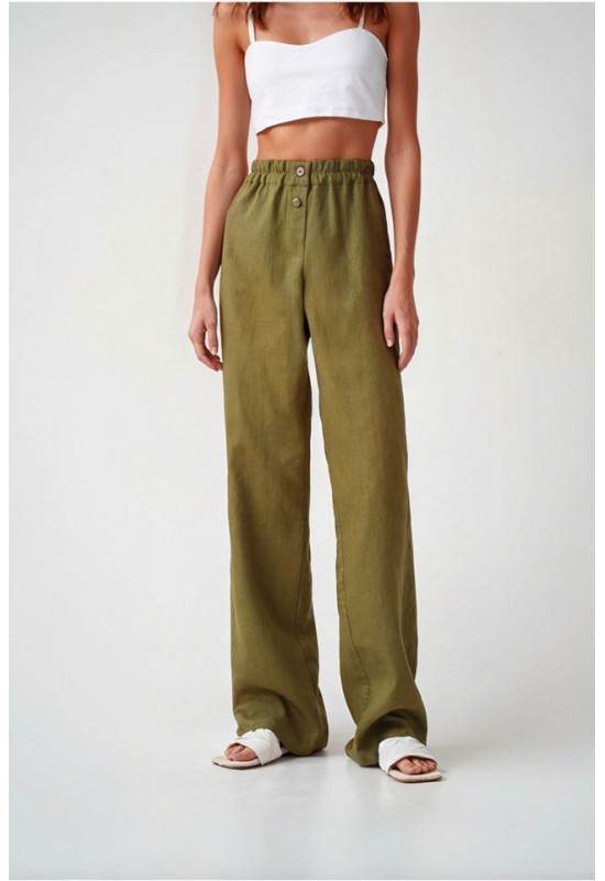 Linen pants NORA in various colors