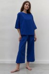 Loose Linen Pants - Wide Leg Trousers - Culottes