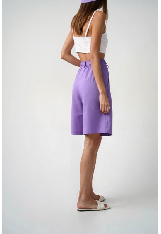 Linen bermuda shorts in various colors and sizes