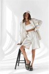 Linen bermuda shorts in various colors and sizes