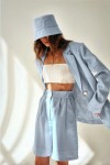 Linen bermuda shorts in various colors and sizes
