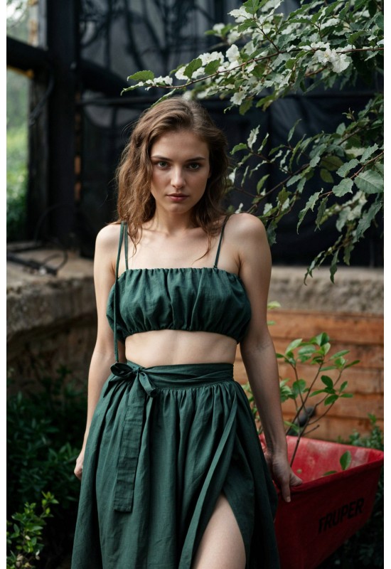 Linen wrap skirt All colors and sizes
