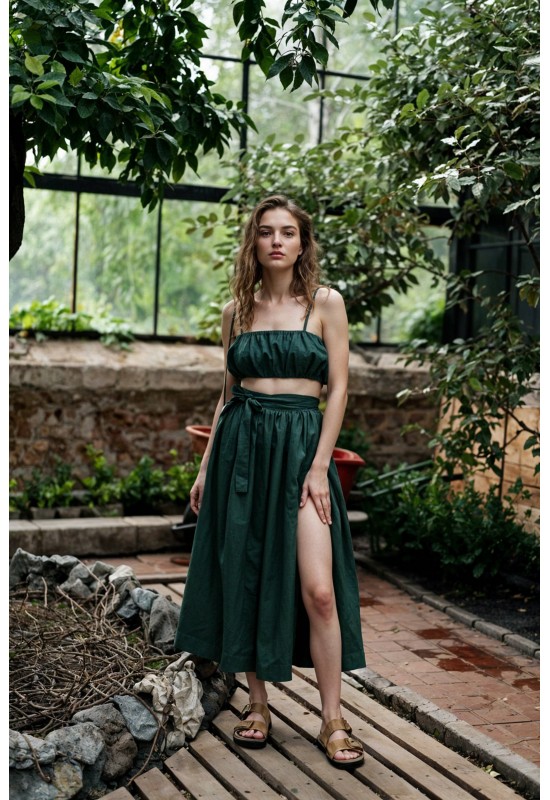 Linen wrap skirt All colors and sizes