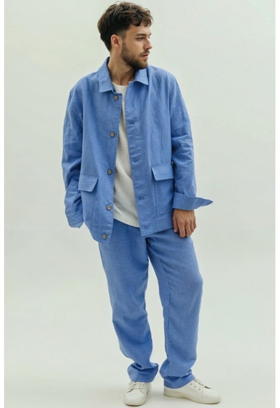 Men's Linen Blazer - Jacket for Man