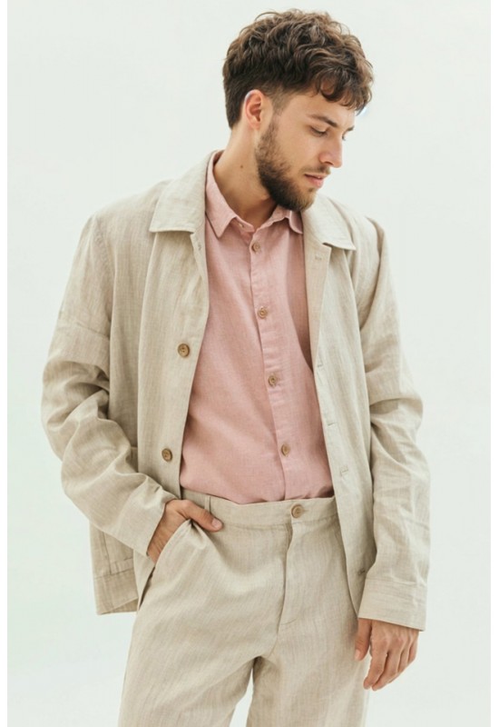 Men's Linen Blazer - Jacket for Man