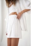 Linen Skirt-Shorts for Women 