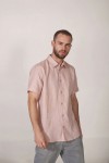 Linen Shirt for Men | Short Sleeve Button-Up