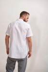 Linen Shirt for Men | Short Sleeve Button-Up
