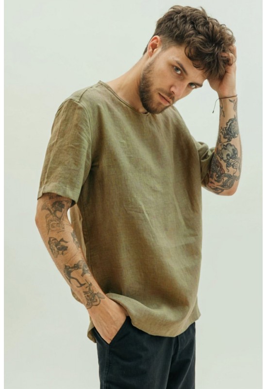 Men's Linen T-Shirt for Everyday Comfort