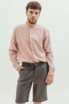 Men's Linen Shorts | Classic Long Cut Shorts